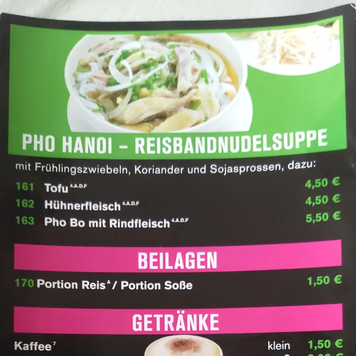 Speisekarte photo 5
