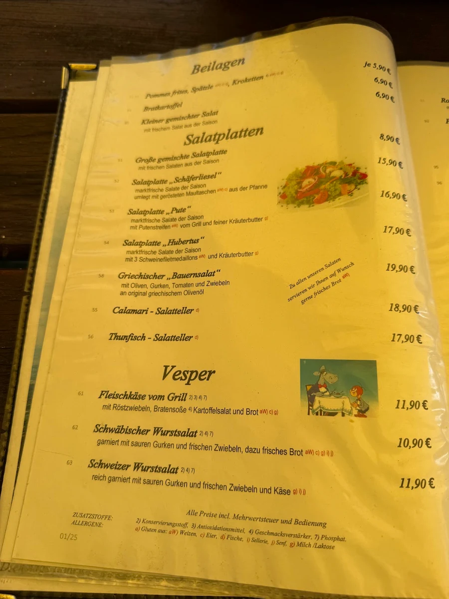 Speisekarte photo 2