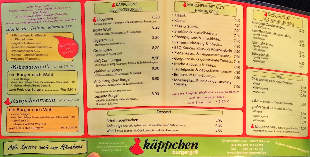 Speisekarte photo 3