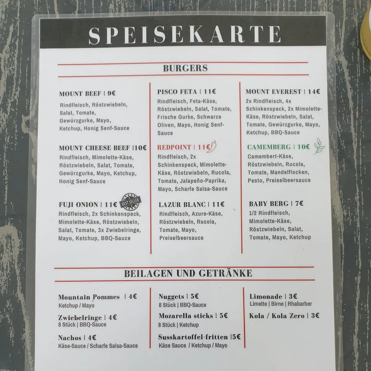 Speisekarte photo 10