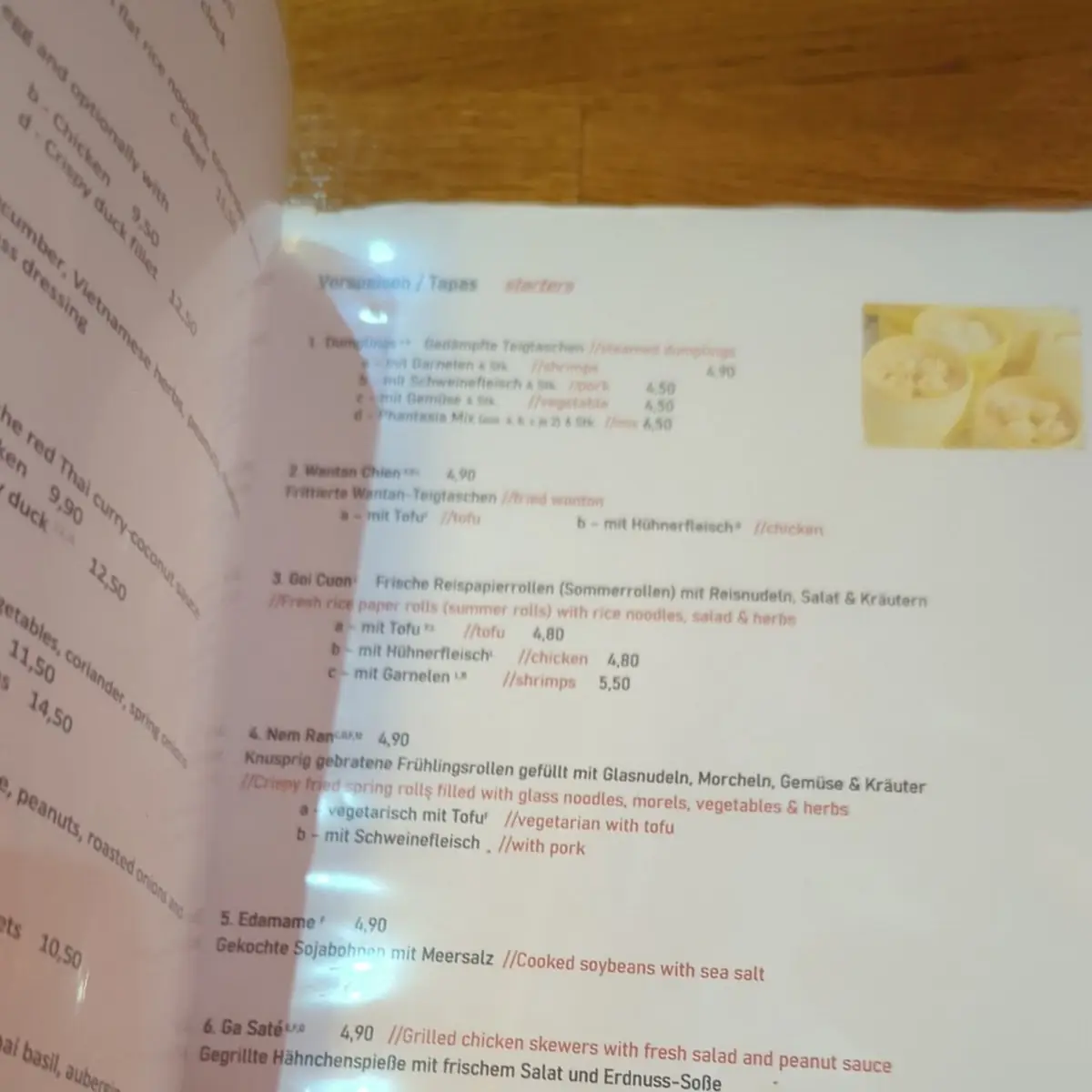 Speisekarte photo 5