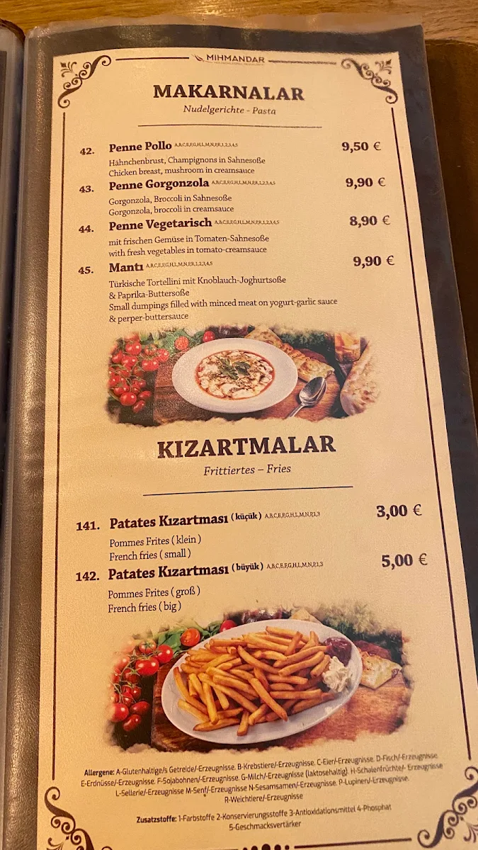 Speisekarte photo 1