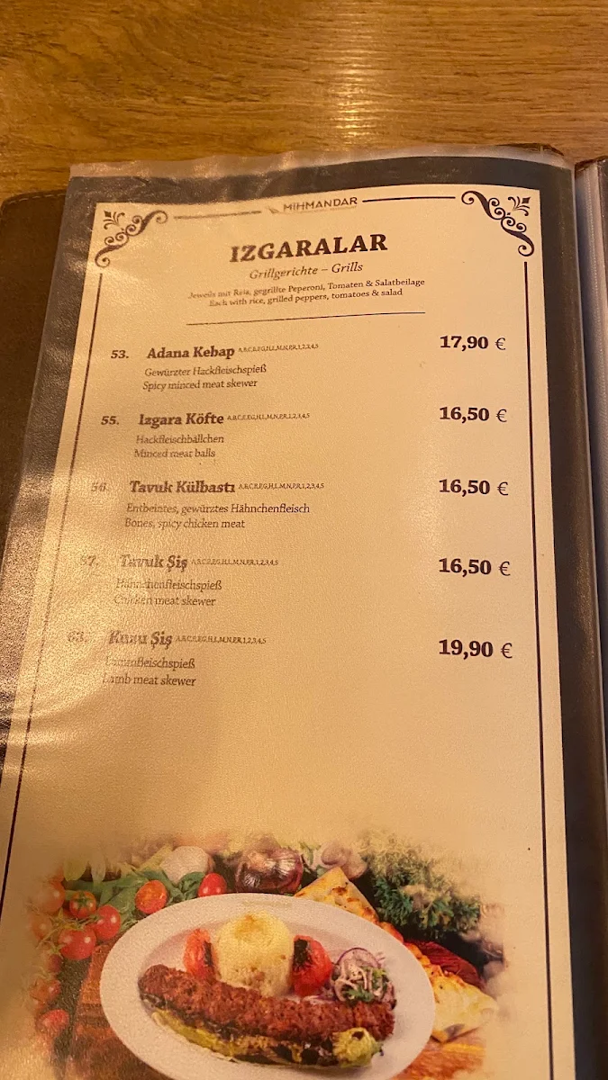 Speisekarte photo 2