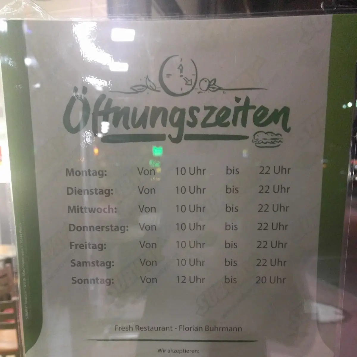Speisekarte photo 1