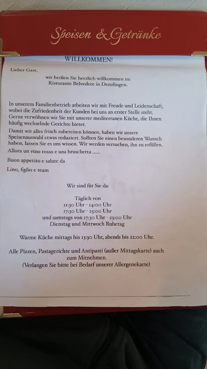 Speisekarte photo 1