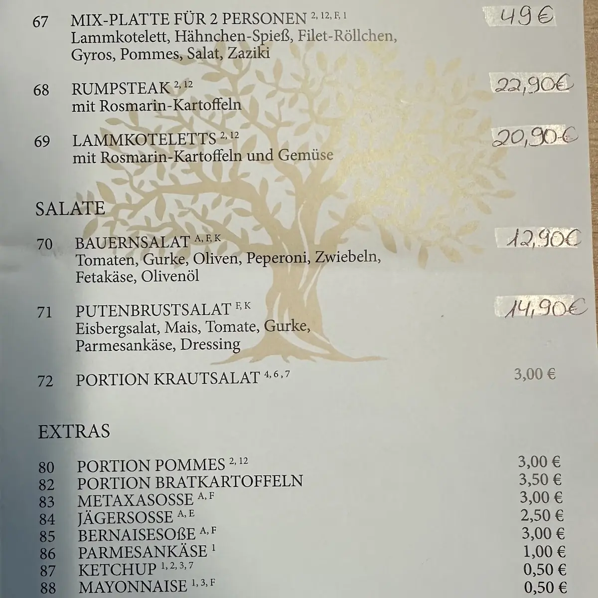 Speisekarte photo 4
