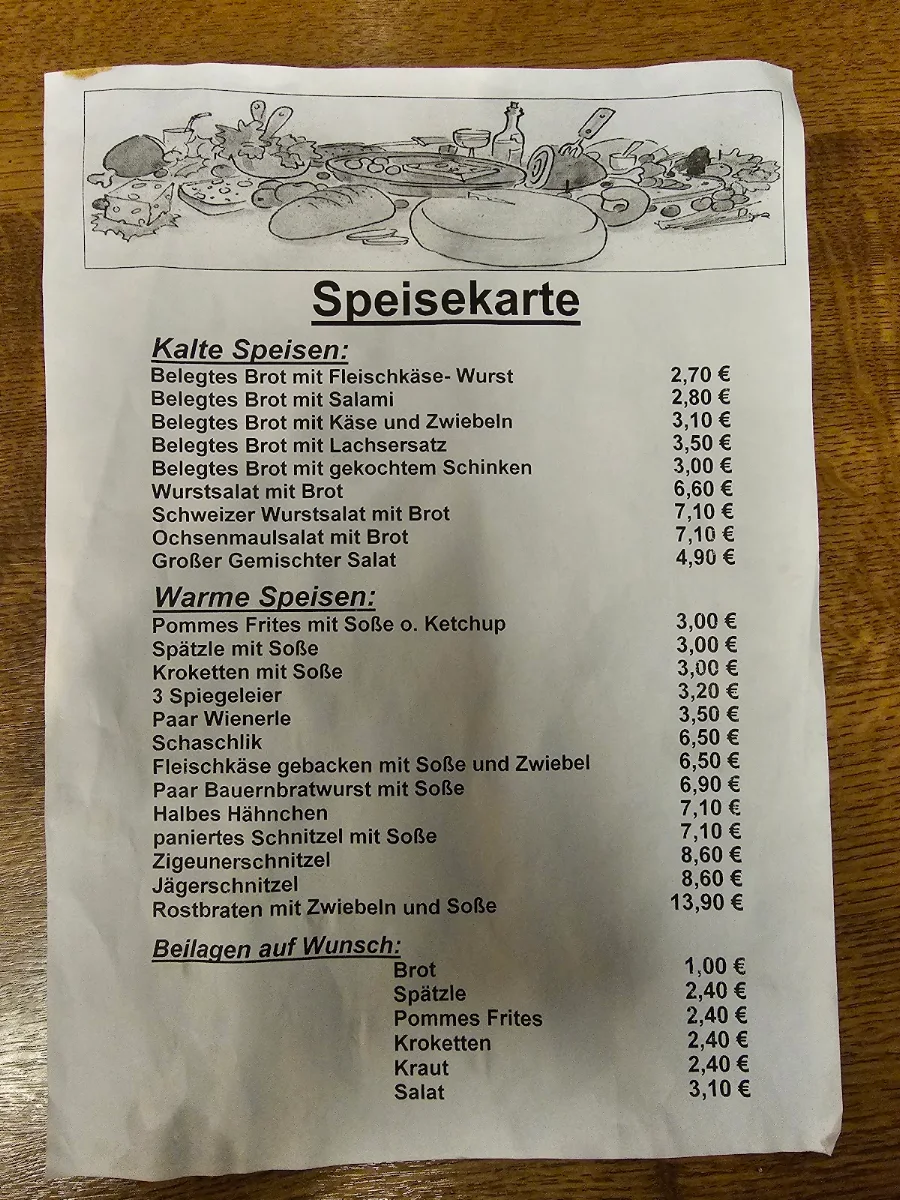 Speisekarte photo 2