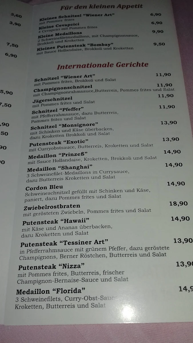 Speisekarte photo 9