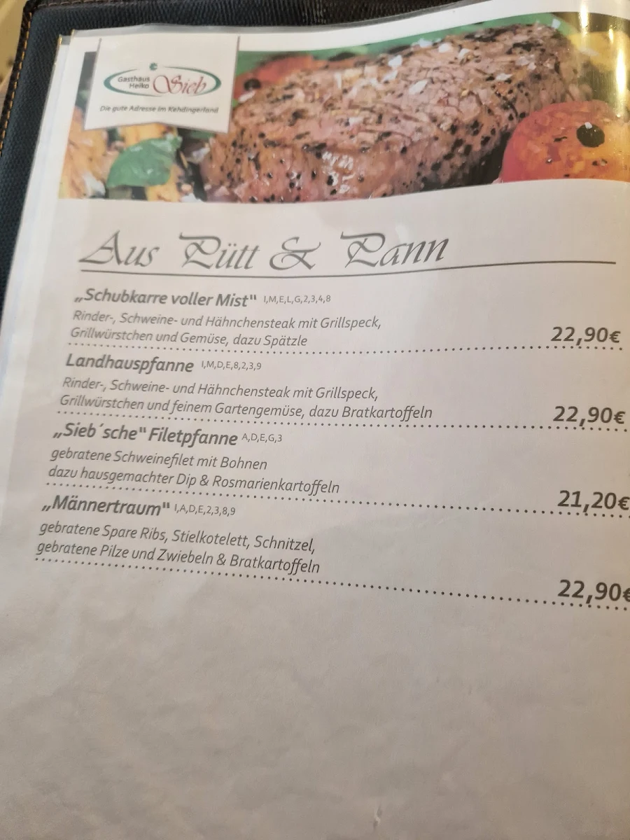 Speisekarte photo 5