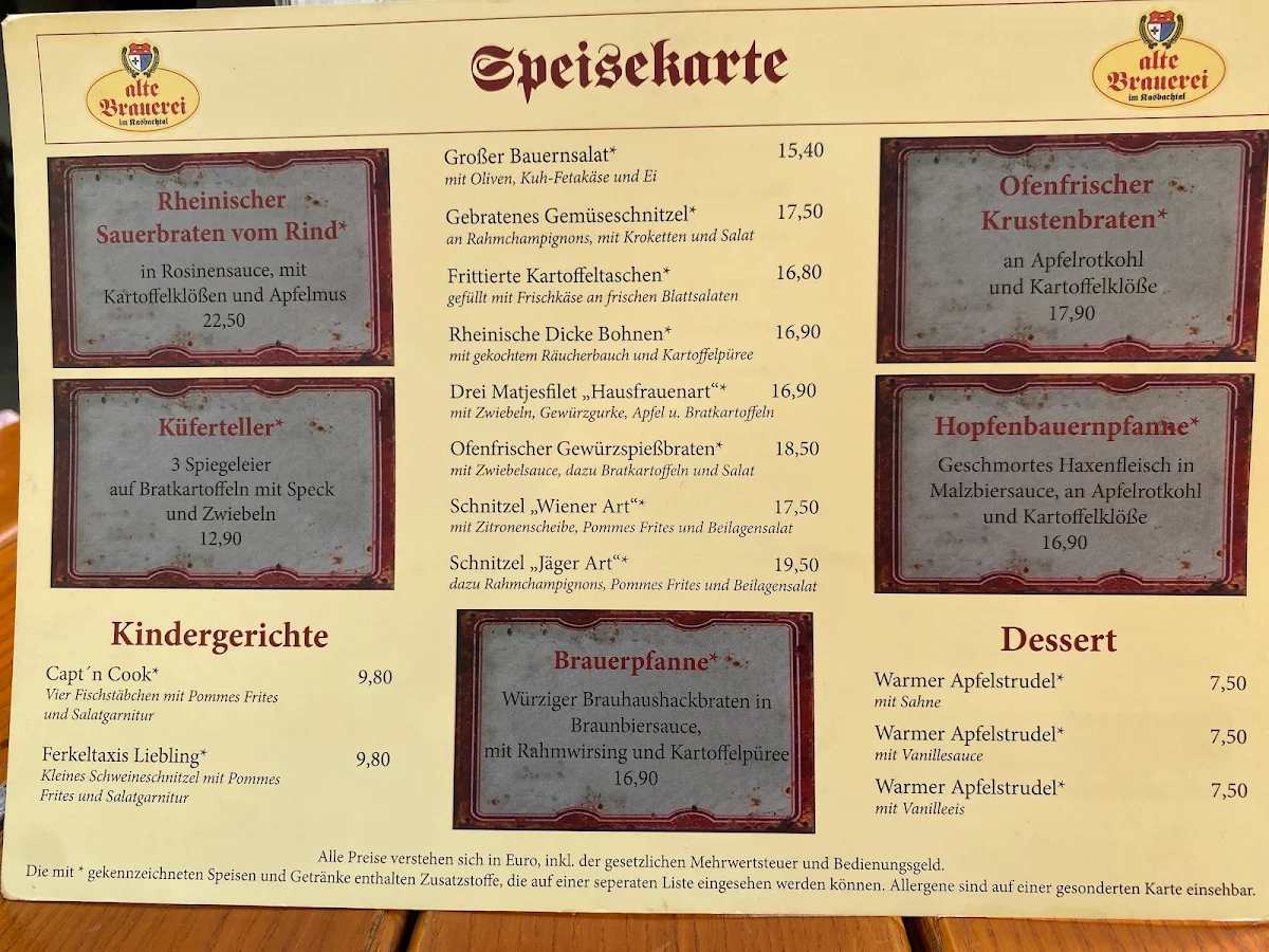 Speisekarte photo 7