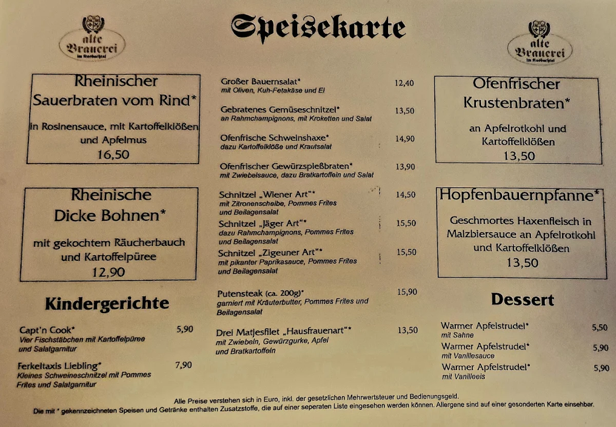Speisekarte photo 8