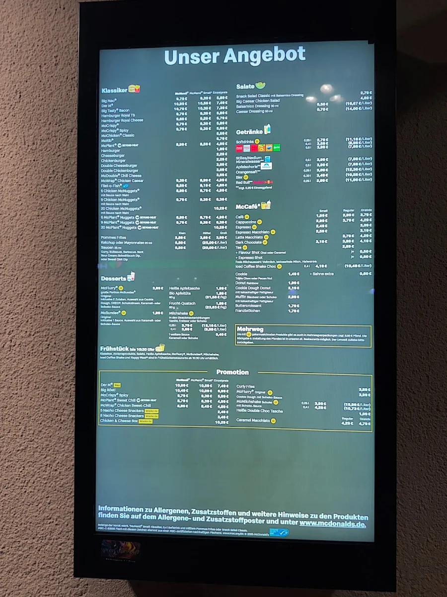 Speisekarte photo 1