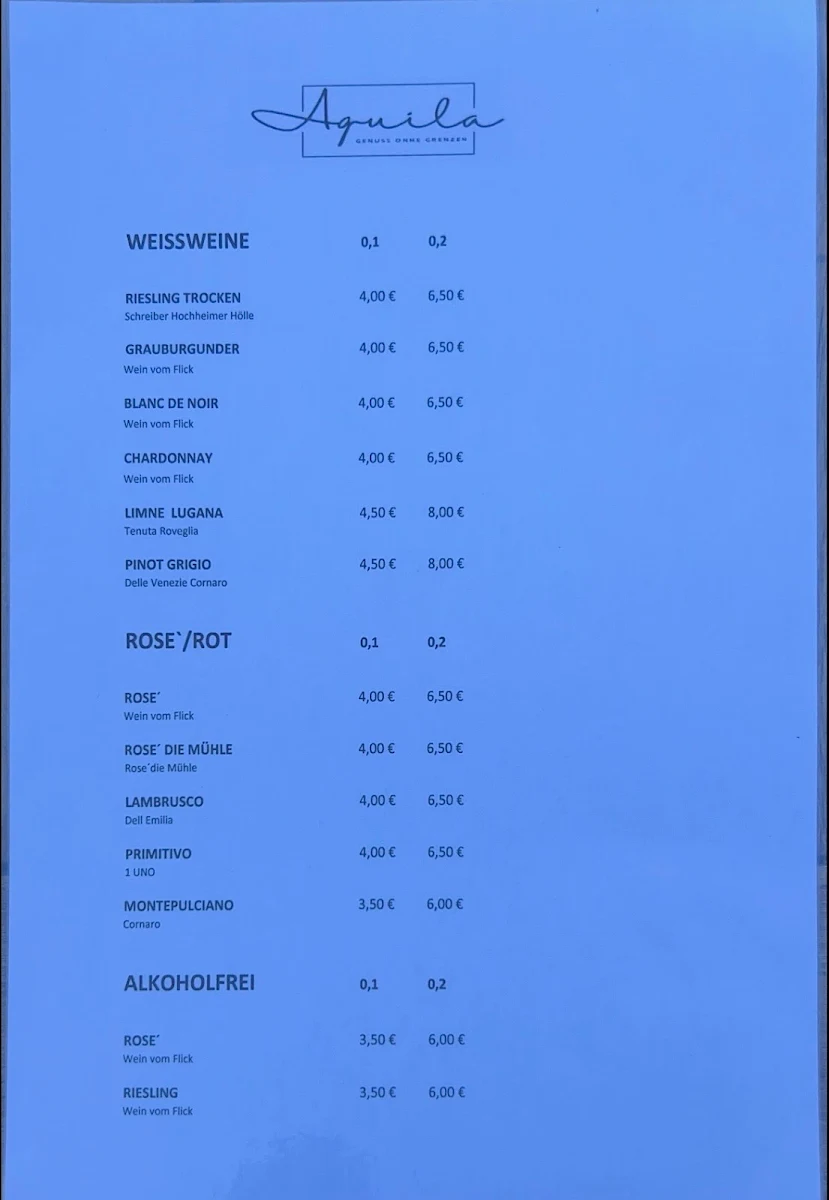 Speisekarte photo 4