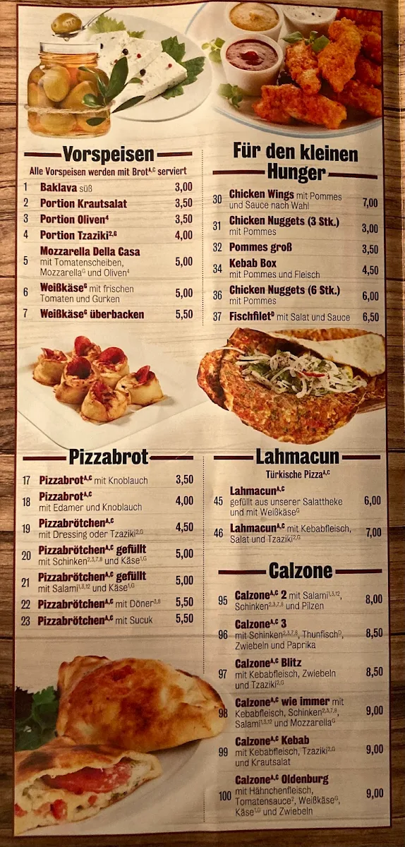 Speisekarte photo 4