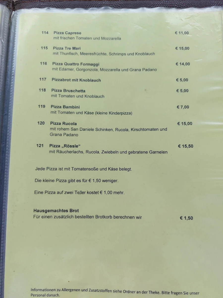 Speisekarte photo 2