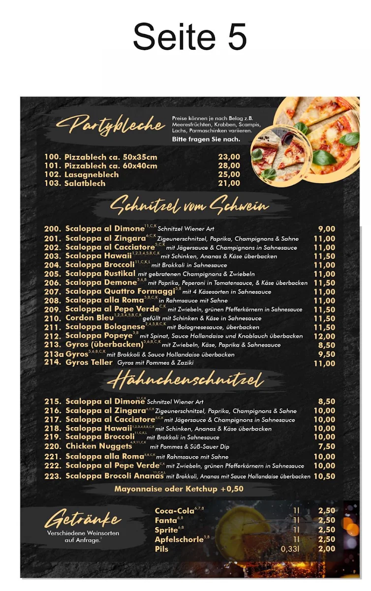 Speisekarte photo 8