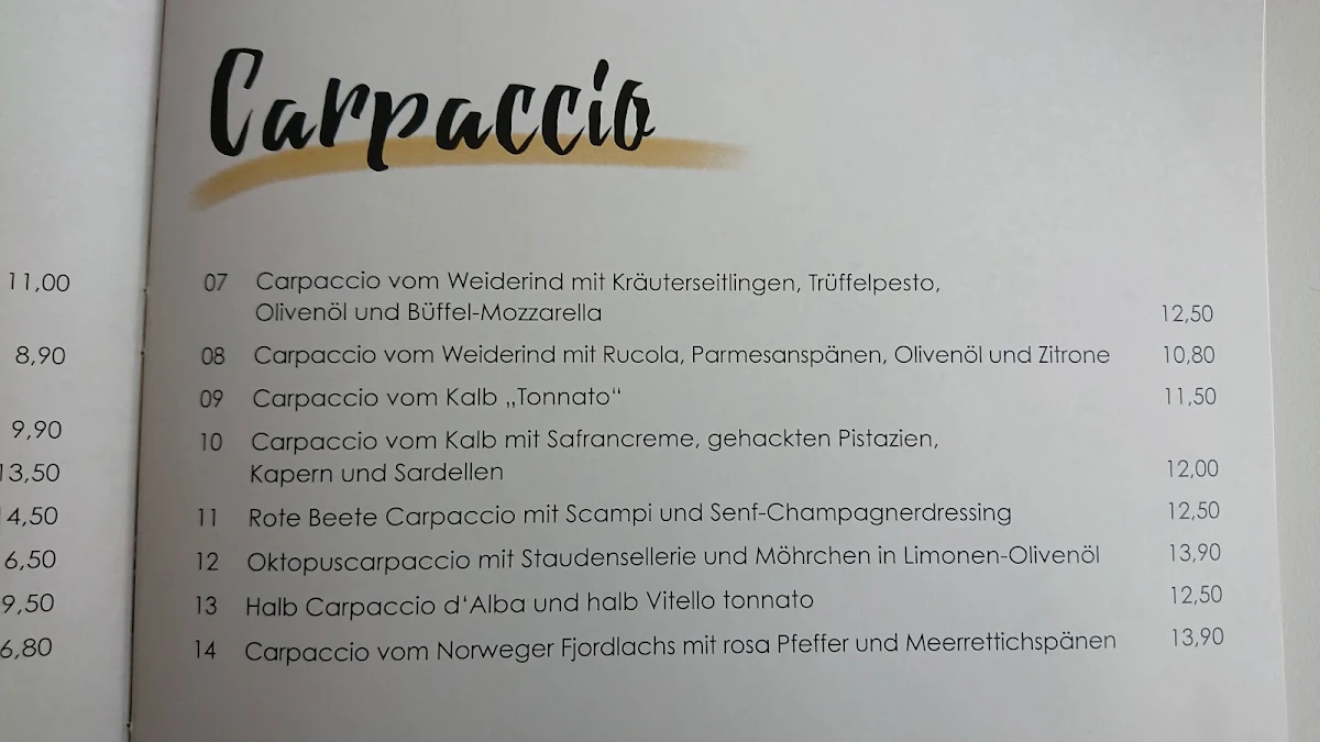 Speisekarte photo 10