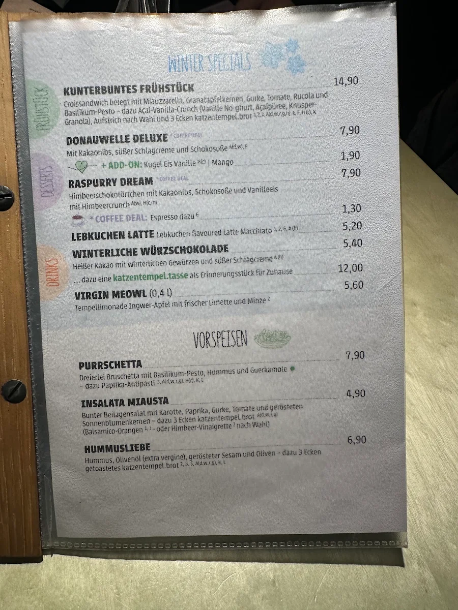 Speisekarte photo 1