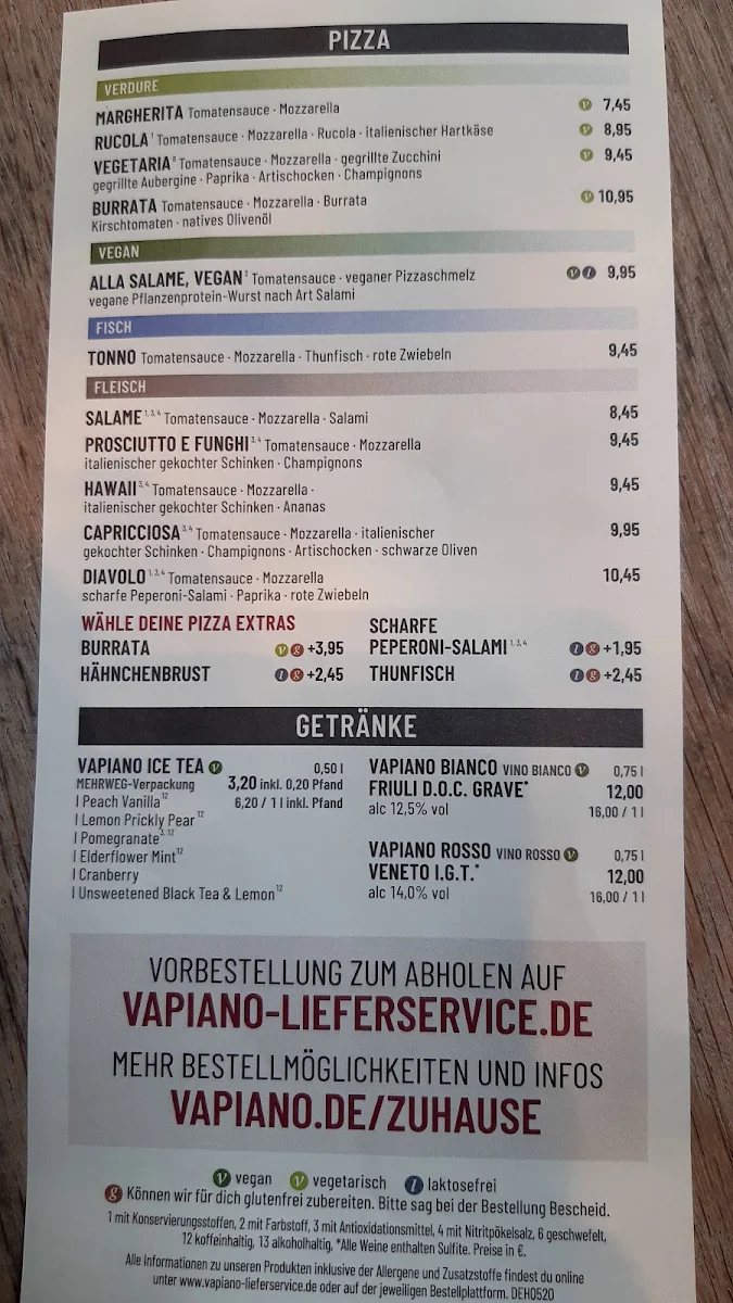 Speisekarte photo 3