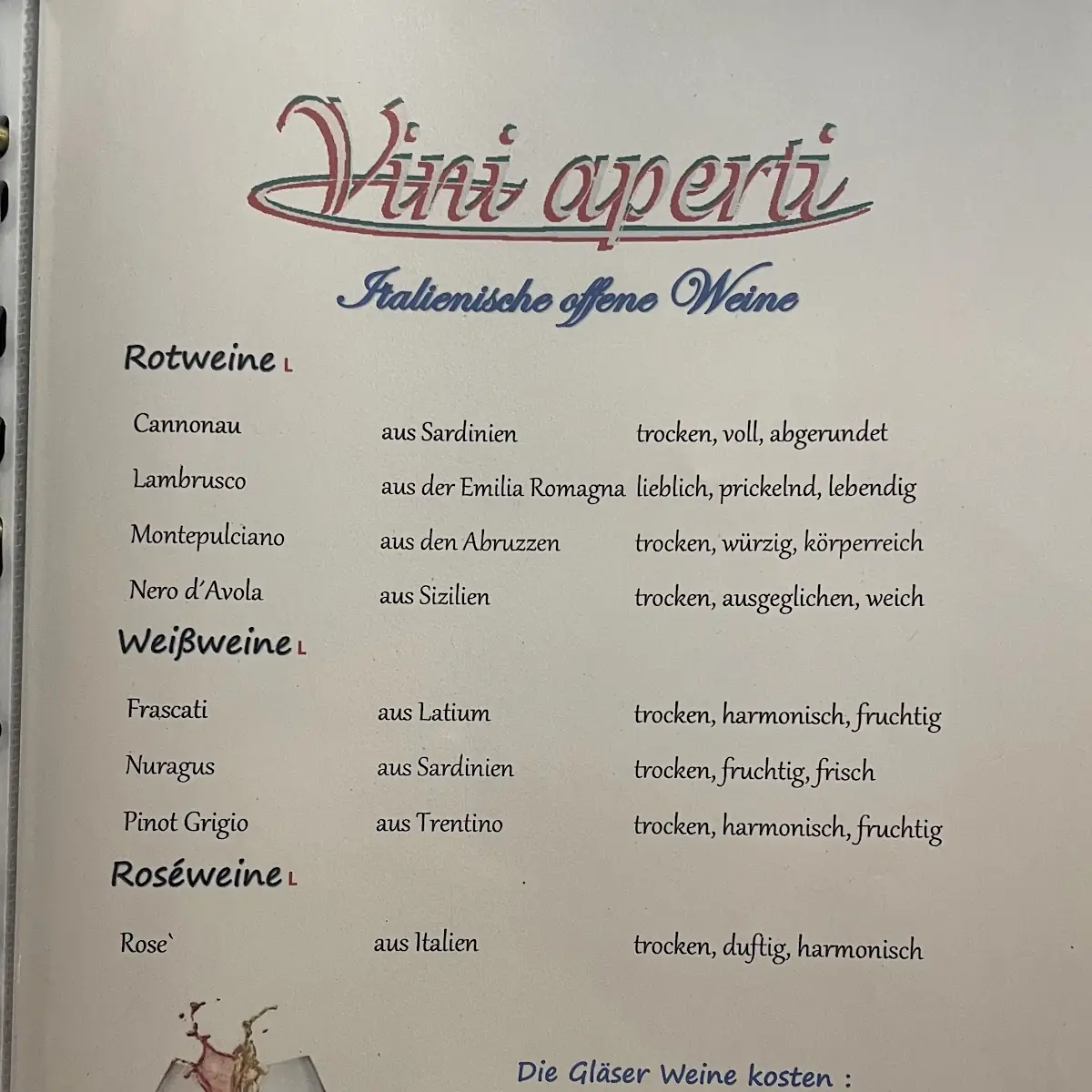 Speisekarte photo 4
