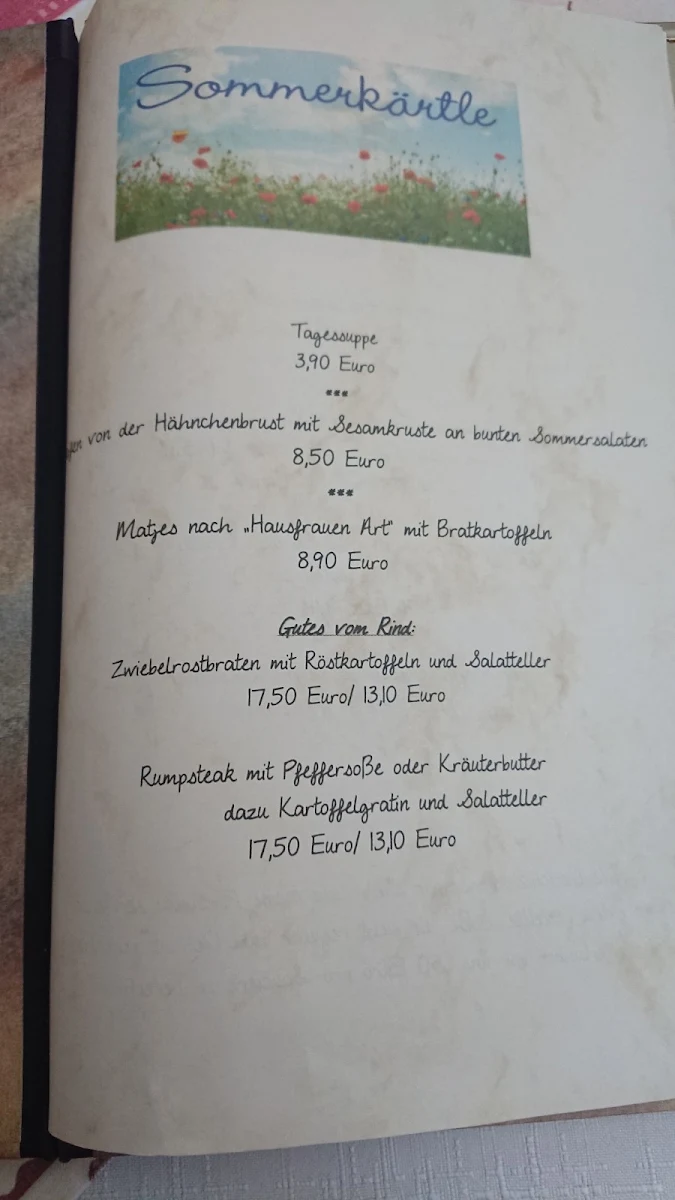 Speisekarte photo 2