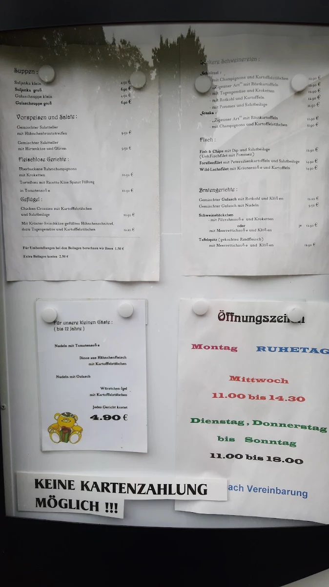 Speisekarte photo 1