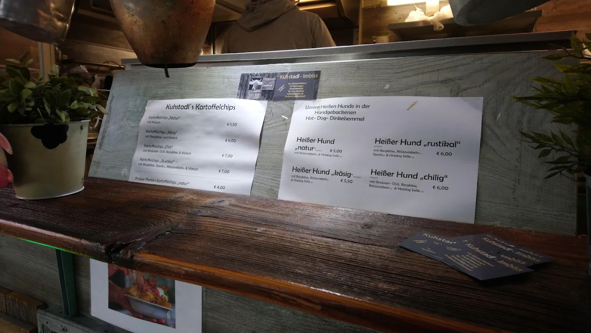 Speisekarte, Cafe Vier