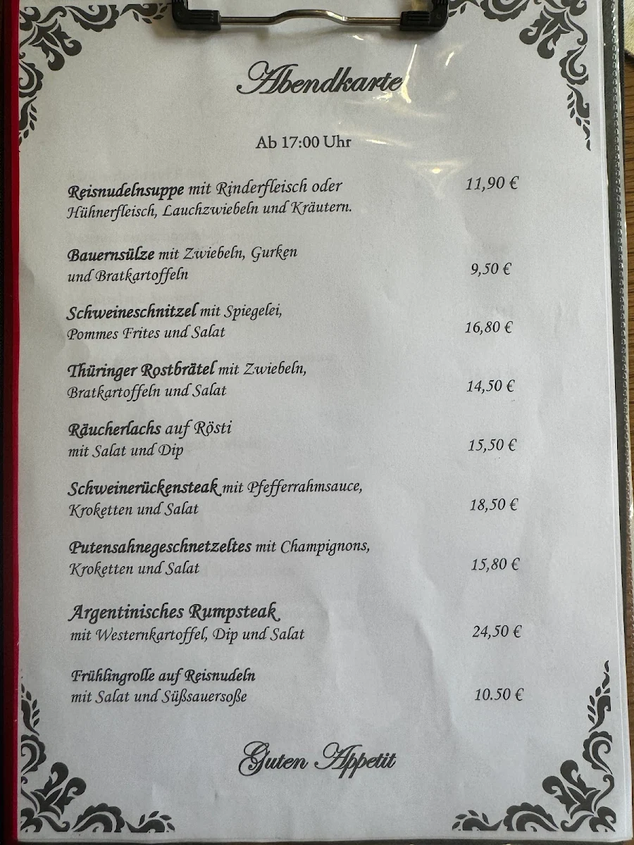 Speisekarte photo 2