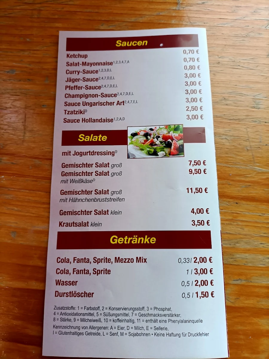 Speisekarte photo 3