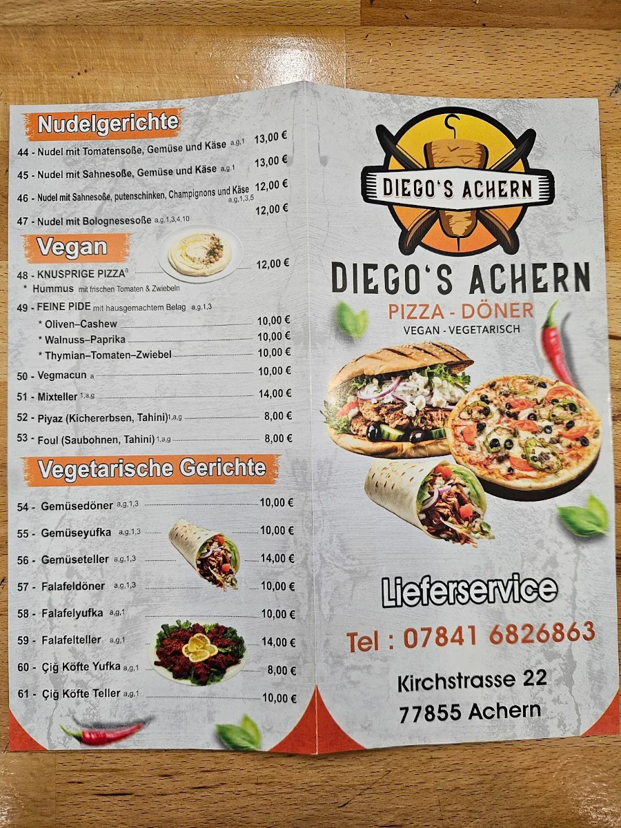 Speisekarte photo 2