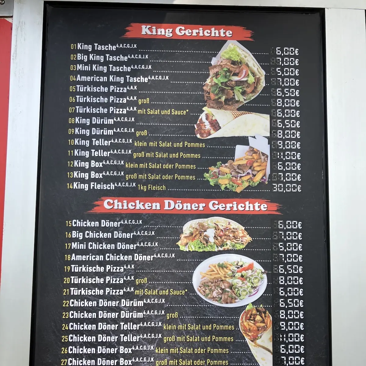 Speisekarte photo 1