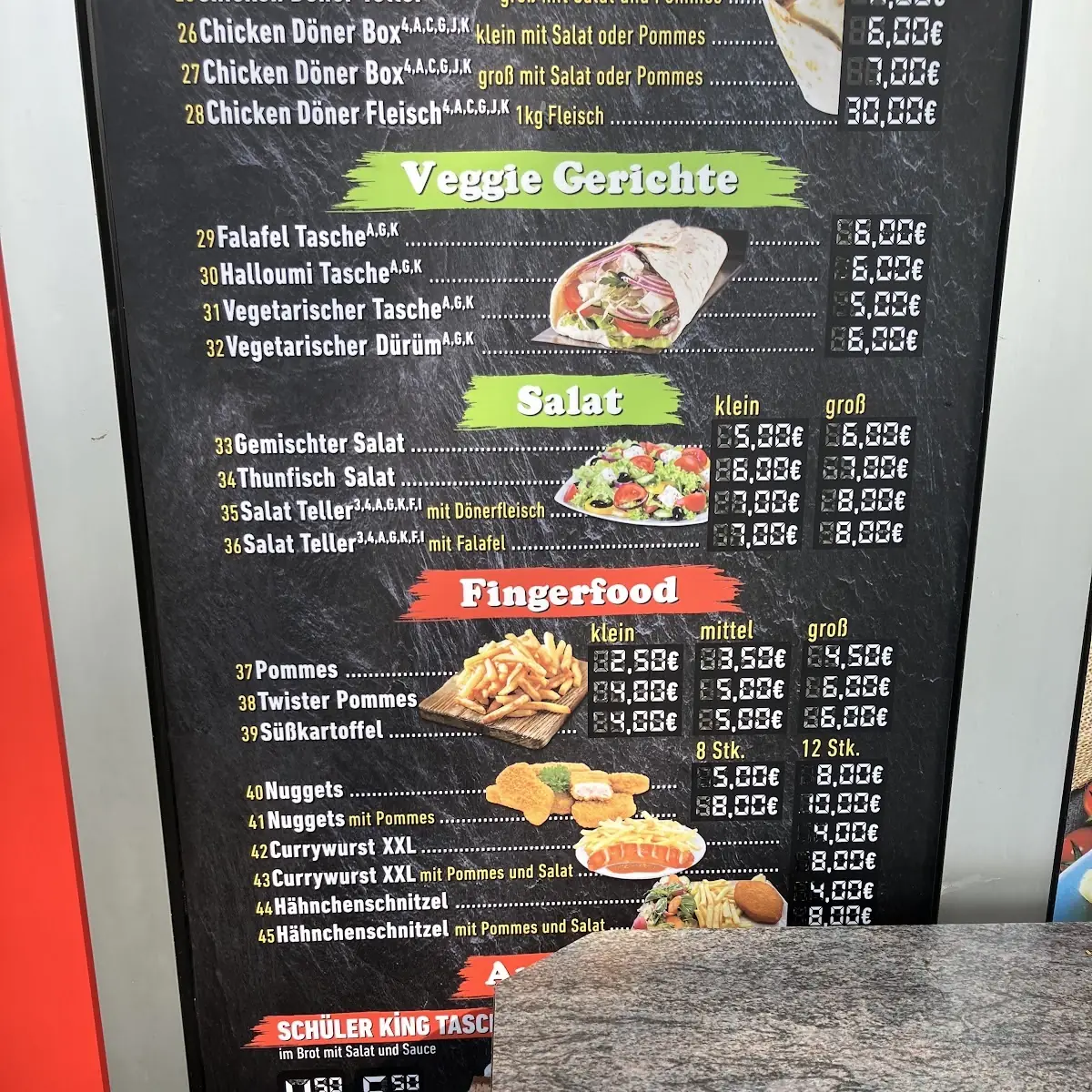 Speisekarte photo 2