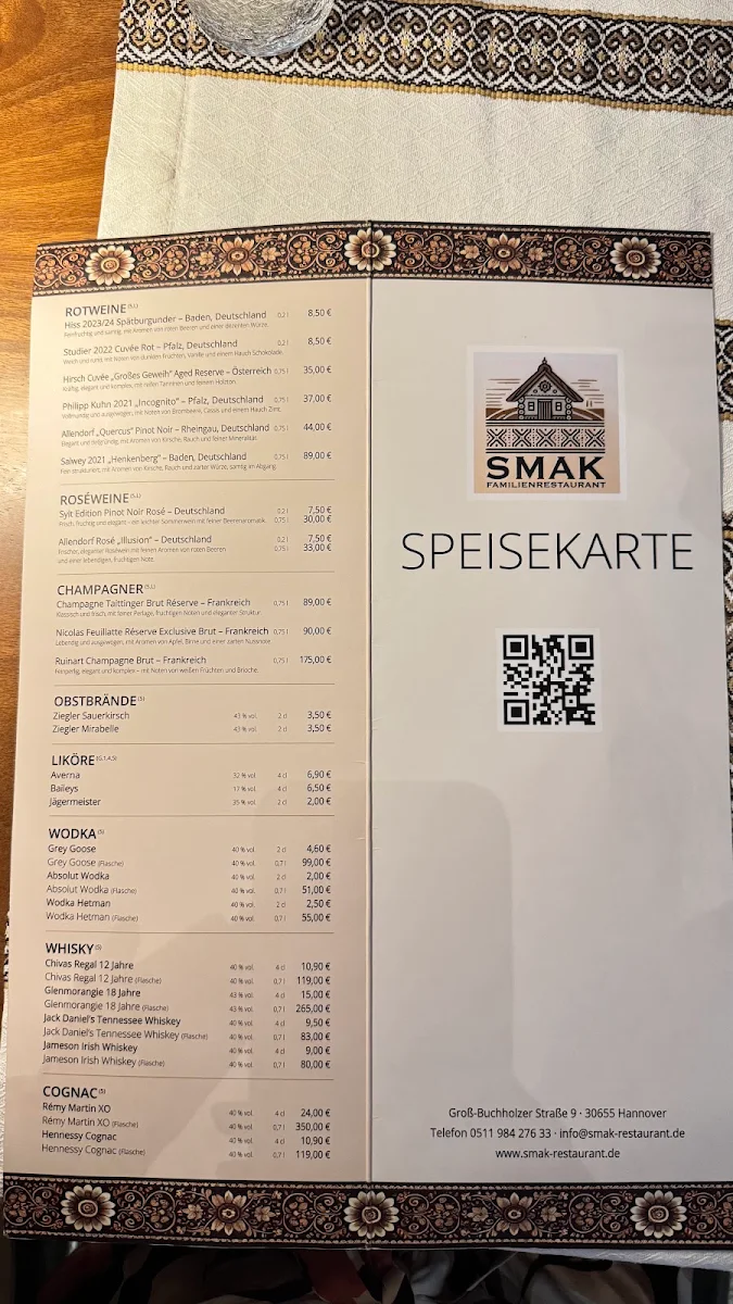 Speisekarte photo 3