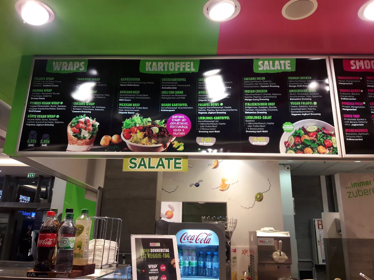 Speisekarte, Immergrün Wetzlar