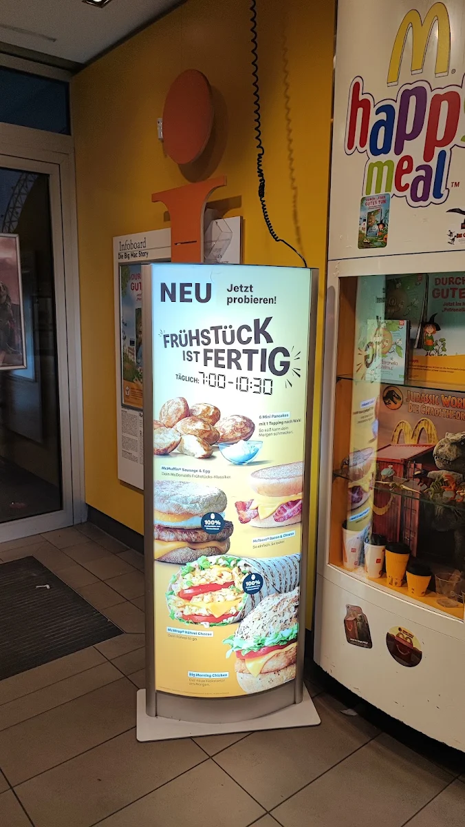 Speisekarte, McDonald's