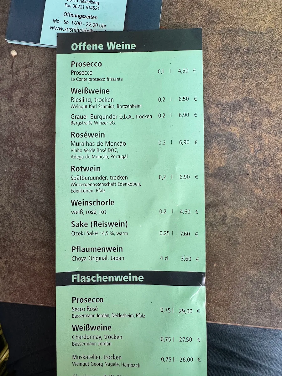 Speisekarte photo 3