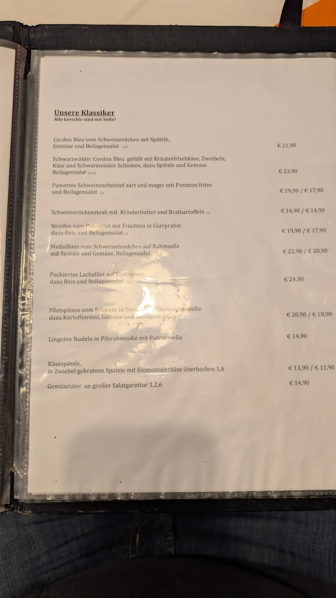 Speisekarte photo 1