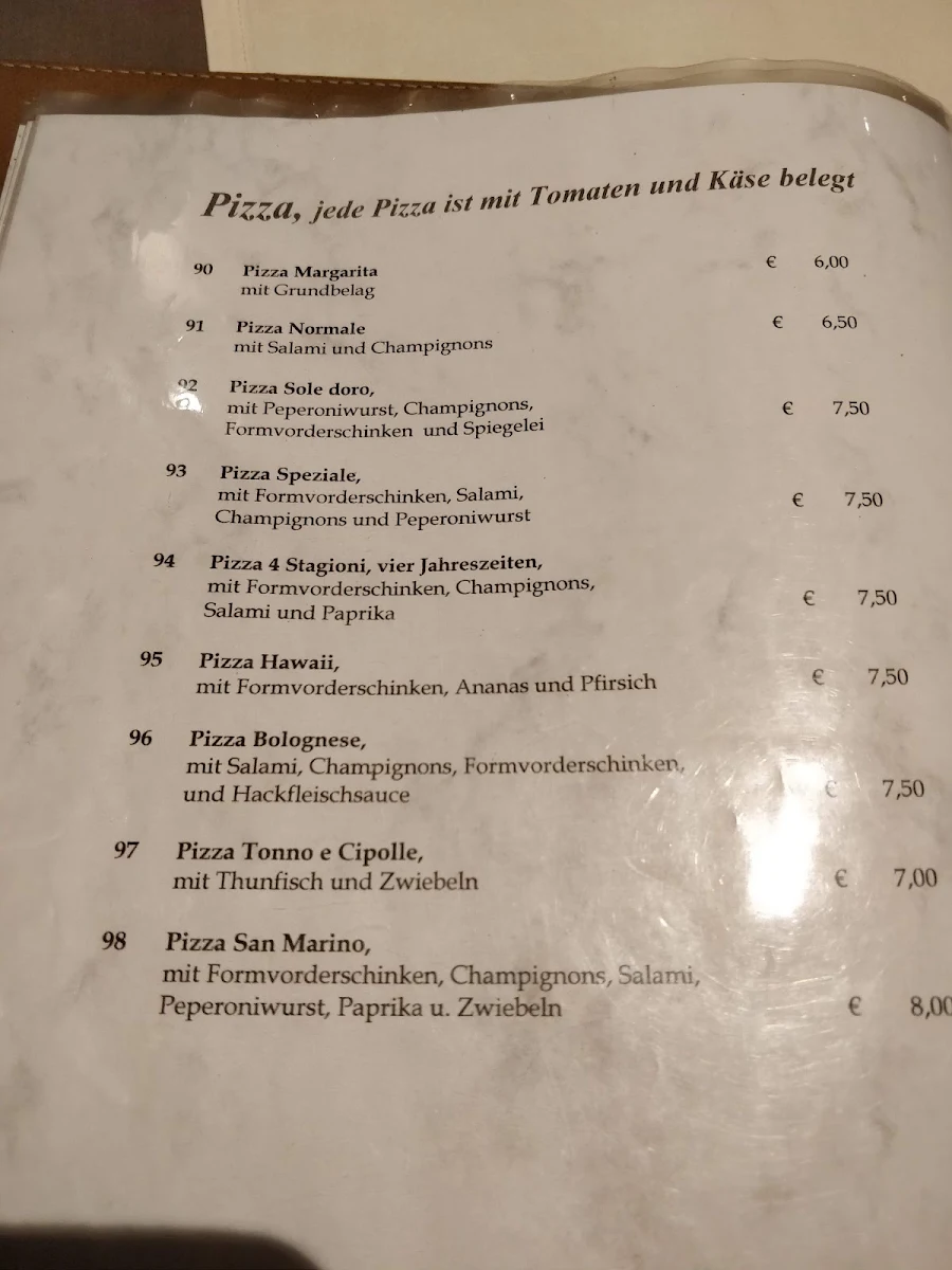 Speisekarte photo 1