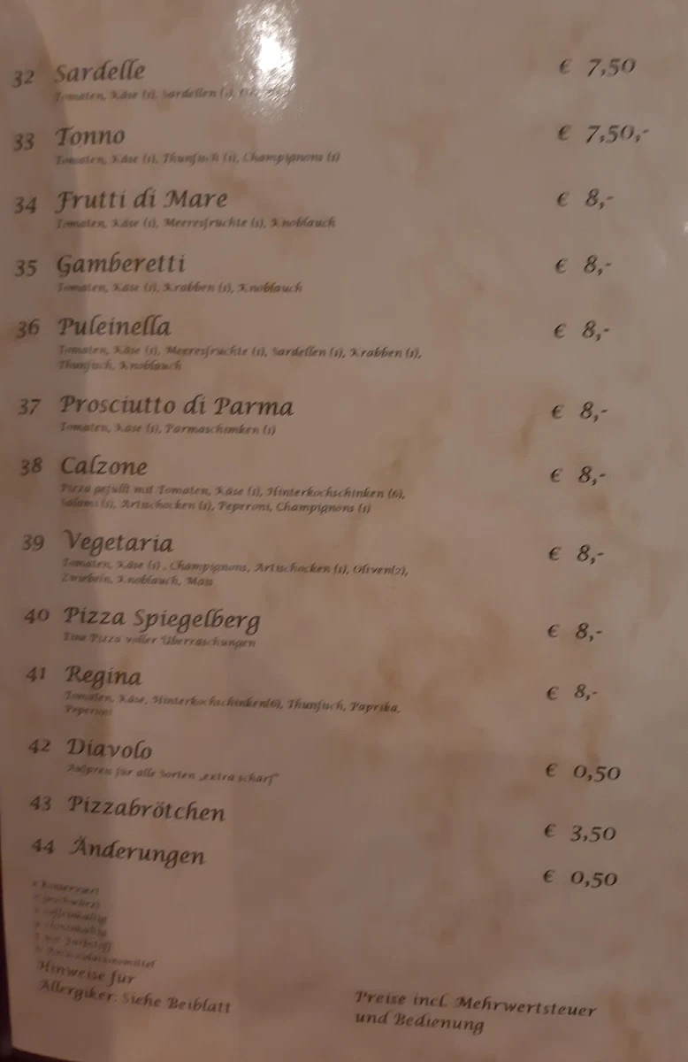 Speisekarte photo 3