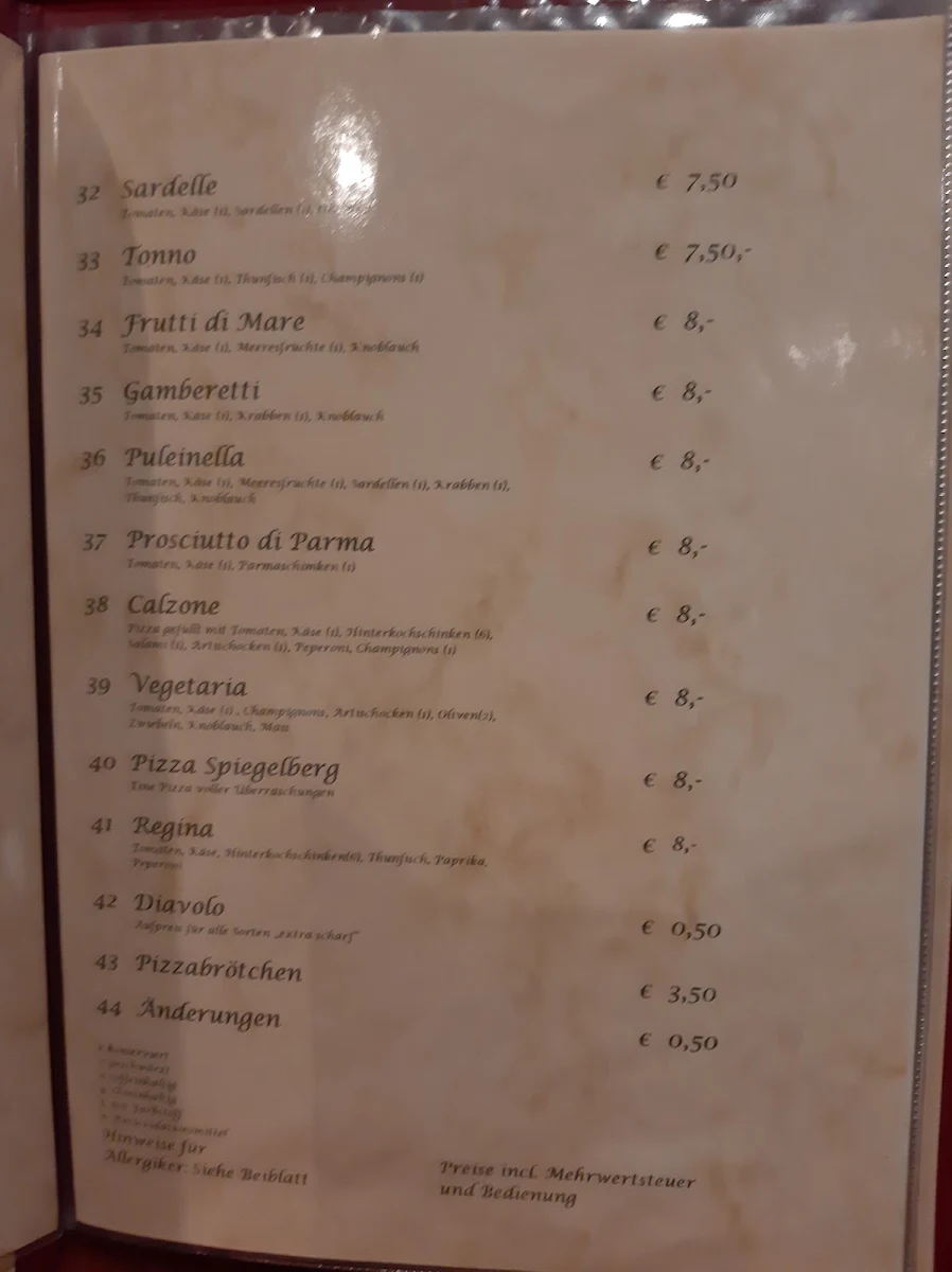 Speisekarte photo 4