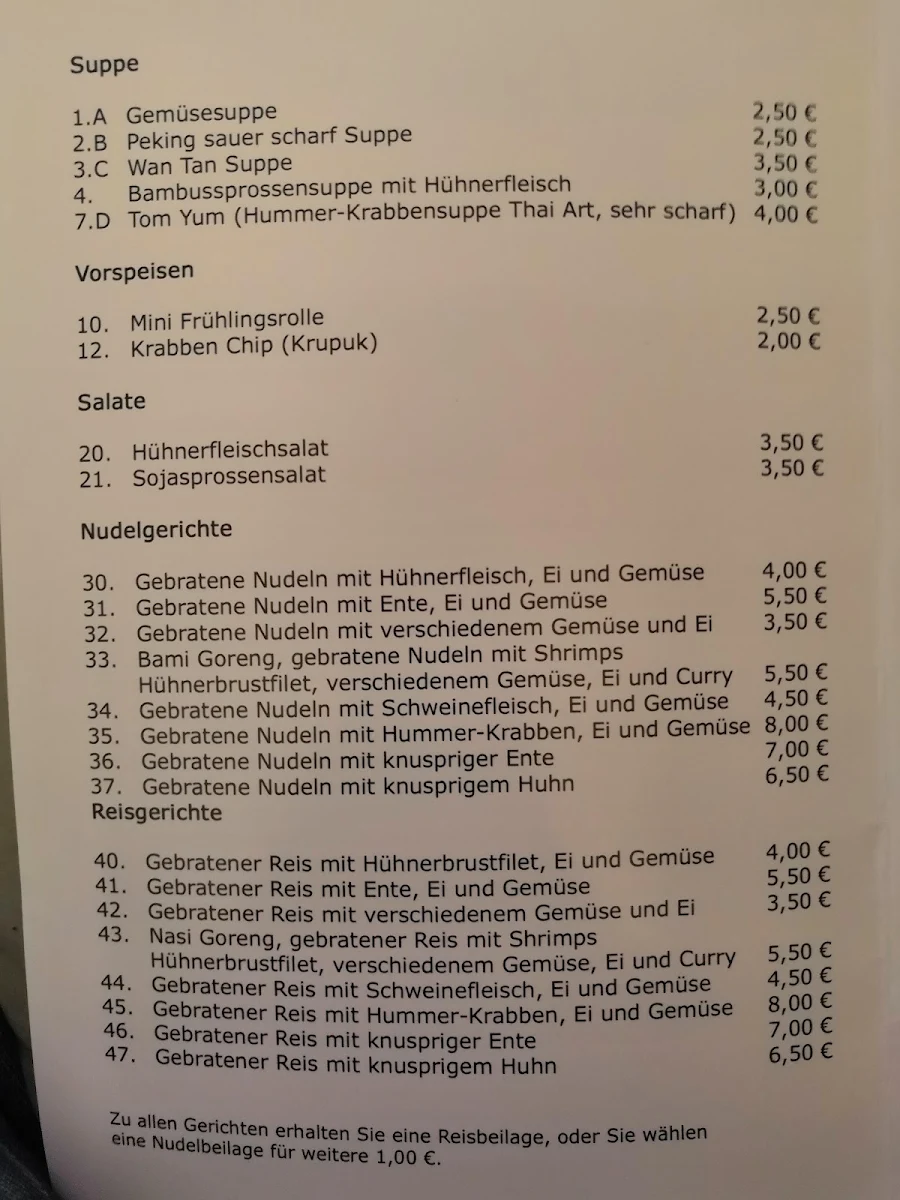 Speisekarte photo 4