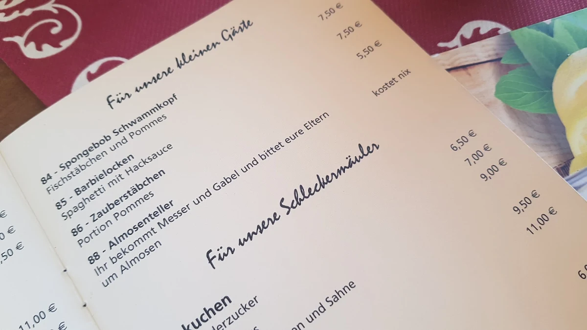Speisekarte photo 7