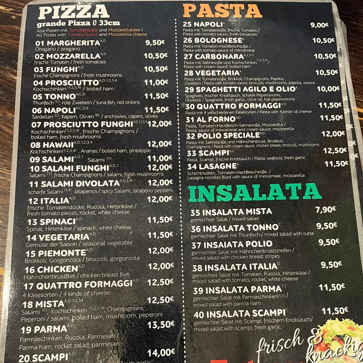 Speisekarte photo 4