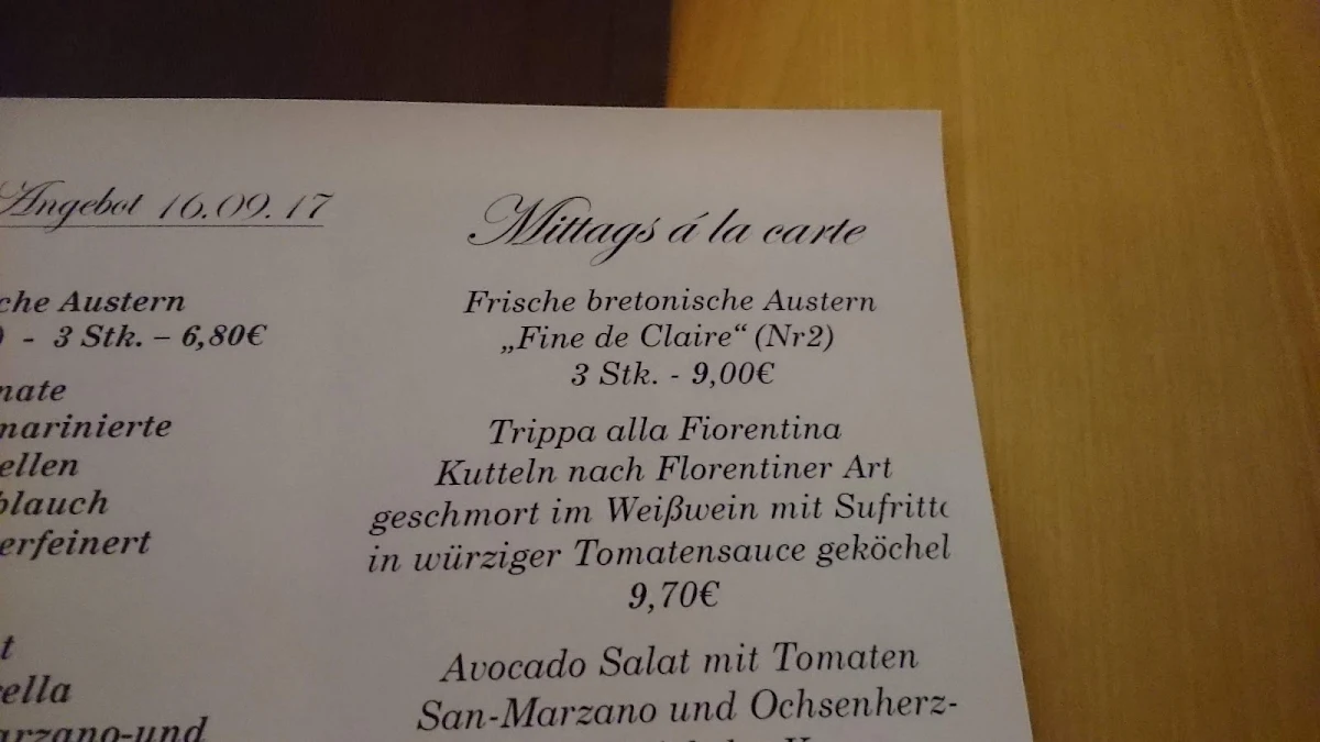Speisekarte photo 4