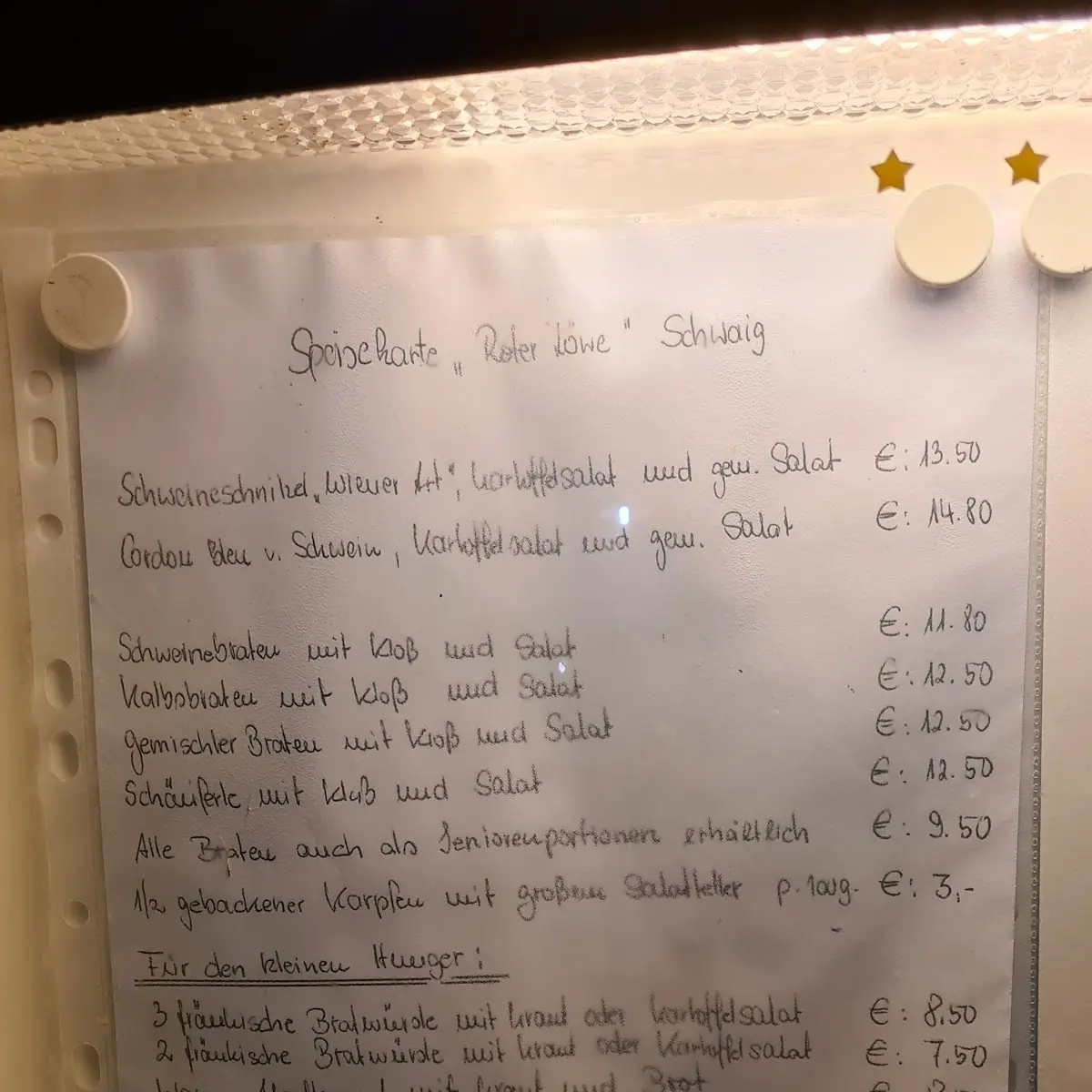 Speisekarte photo 6