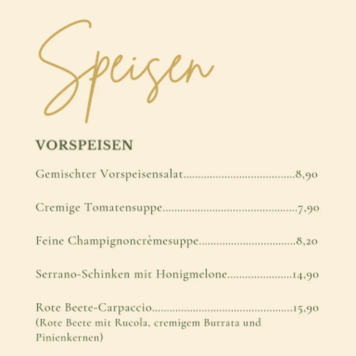 Speisekarte photo 6