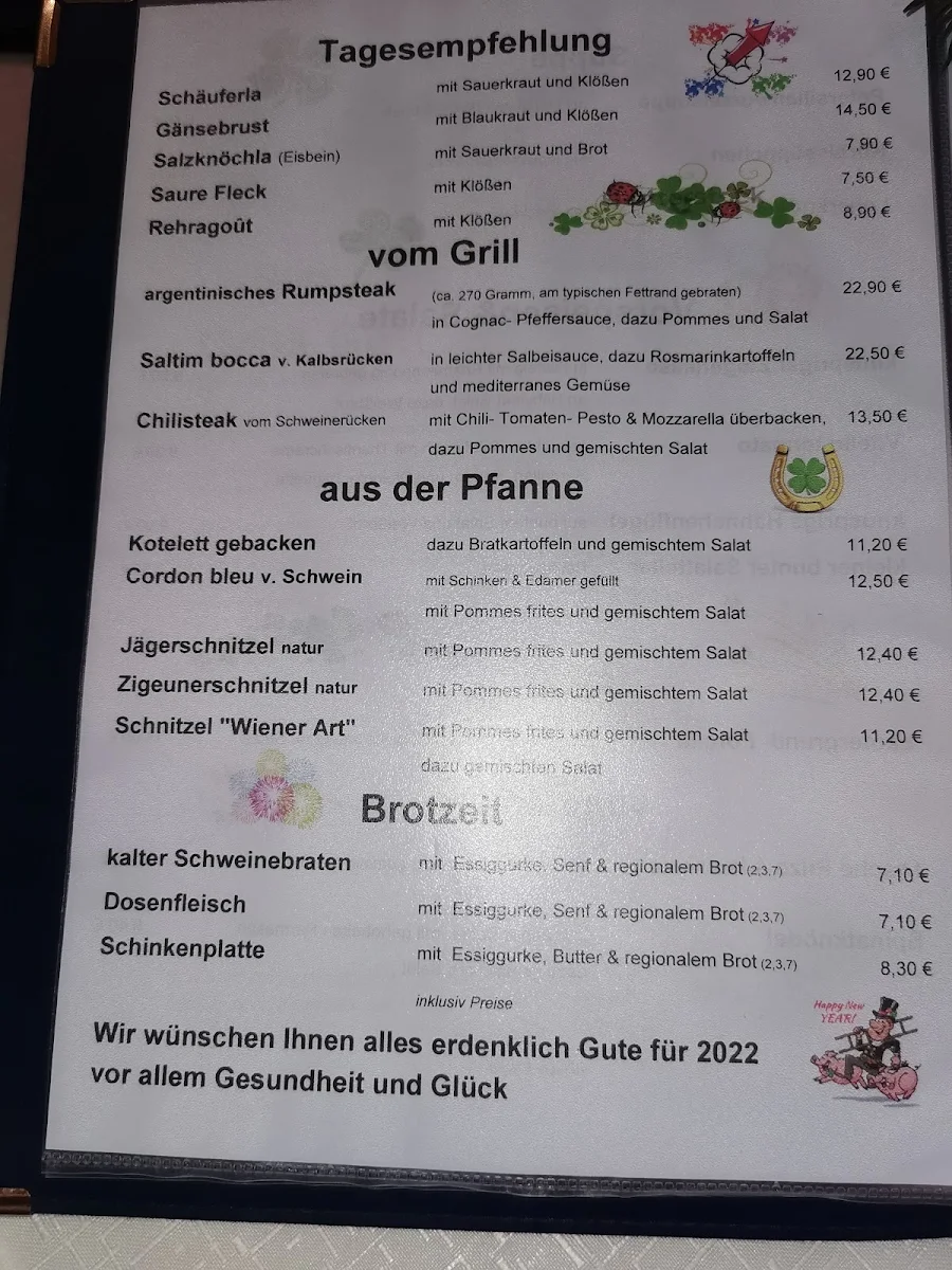 Speisekarte photo 5
