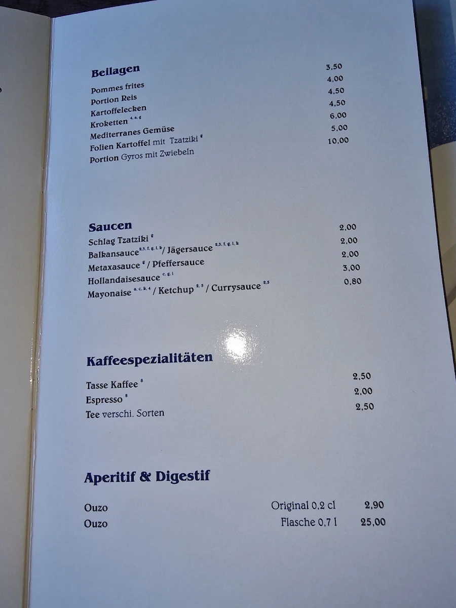 Speisekarte photo 4