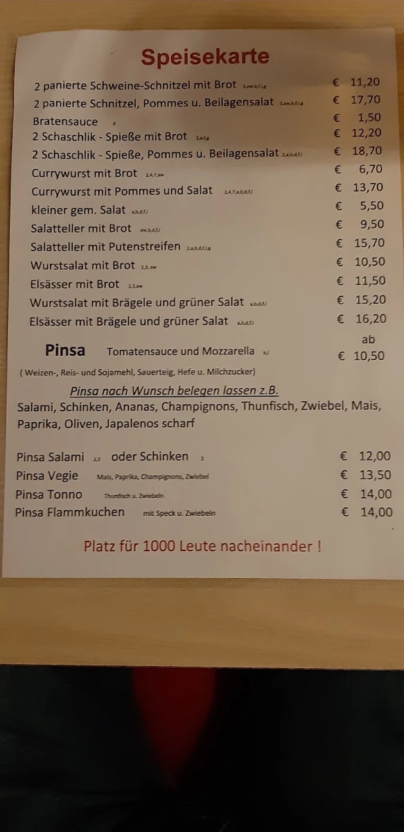 Speisekarte photo 5