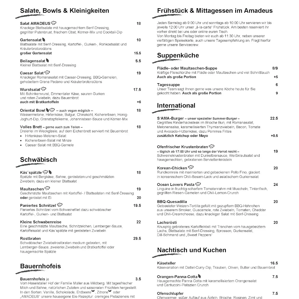 Speisekarte photo 3